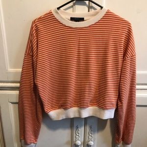 Forever 21 Striped Sweatshirt